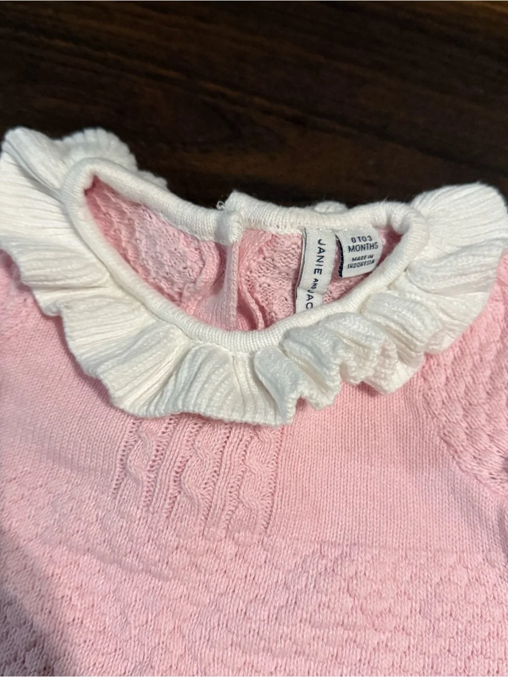 Baby girl Janie and jack jumpsuit